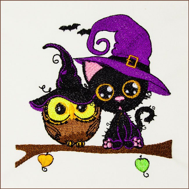 BFC2030 The Owl and the Pussycat do Halloween