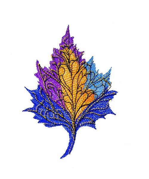 BFC2191 Elegant Autumn Leaves