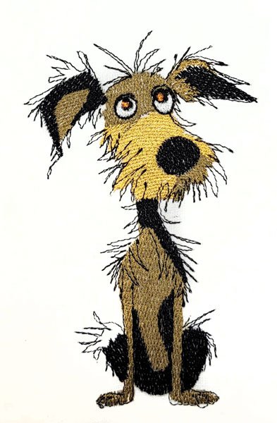BFC2195 The Quirky Canine Trio
