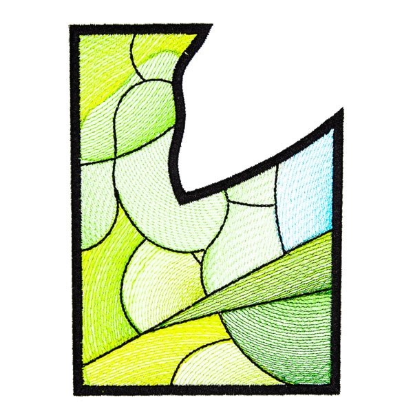 BFC2199 Stained Glass Mystery Picture