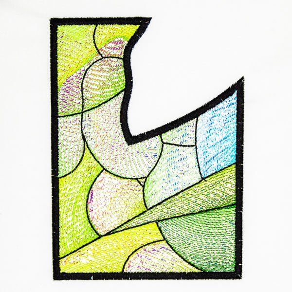 BFC2199 Stained Glass Mystery Picture