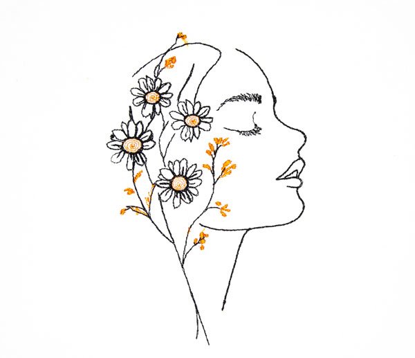 BFC2207  Floral Fashion Ladies