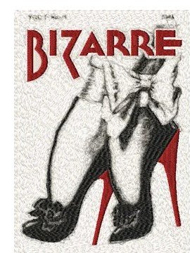 RMG2392 Bizarre Magazine Cover