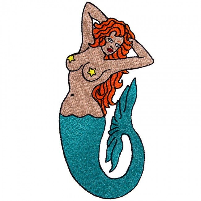 Vintage Mermaid Tattoo