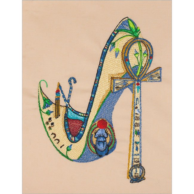 BFC31669 Sally King's Egyptian Shoe