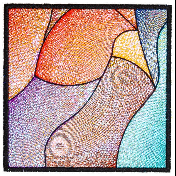 BFC31908 Stained Glass Quilt  Block 11