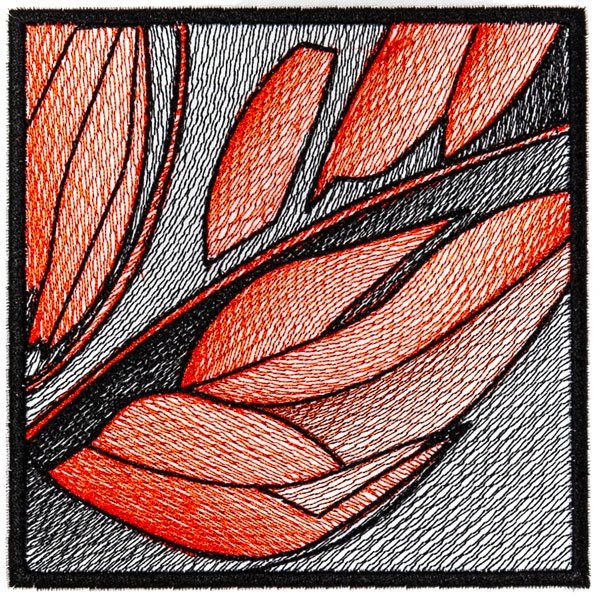 BFC2209 Stained Glass Leaves