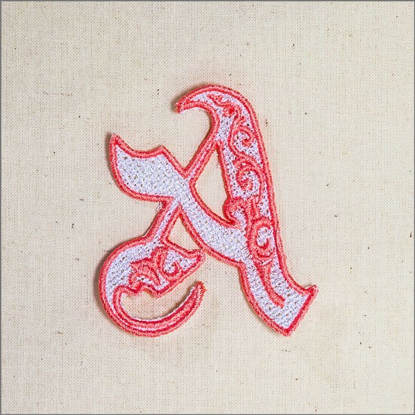 BFC2204 Complete FSL Lace Alphabet