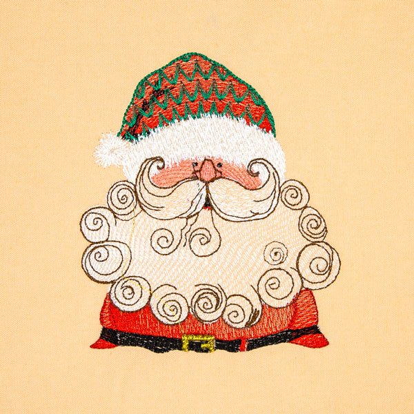 BFC32077 Fluffy Santa 2