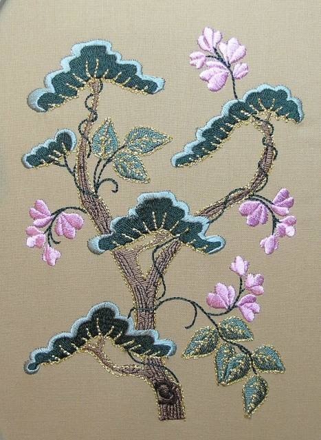 BFC0396 Japanese Embroidery
