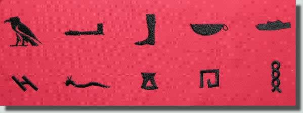 BFC0415 Hieroglyphic Font