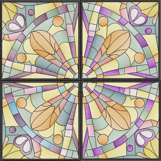 BFC32262 Art Deco Block