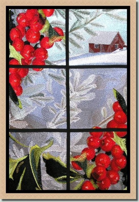 BFC0531 Stained Glass-Winter Medley
