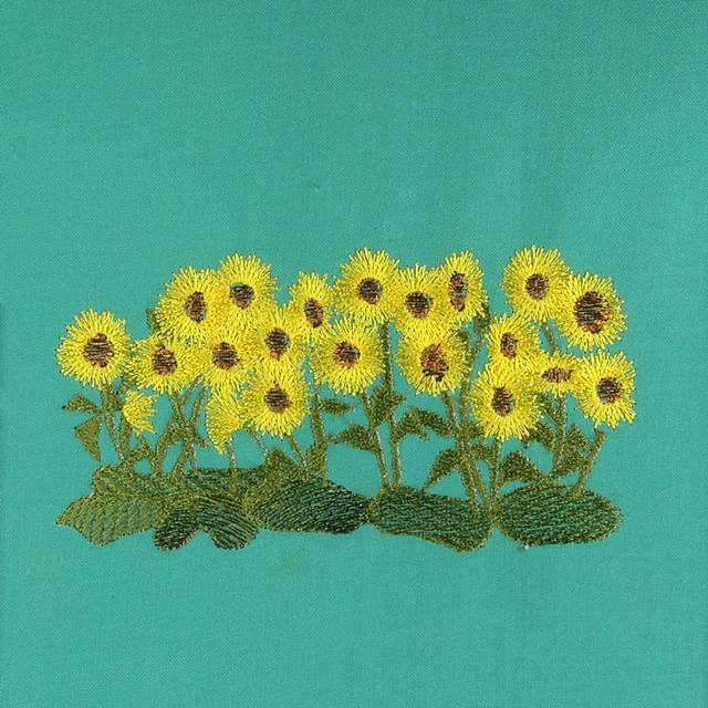 BFC0603 Sunflowers and Finches Designs
