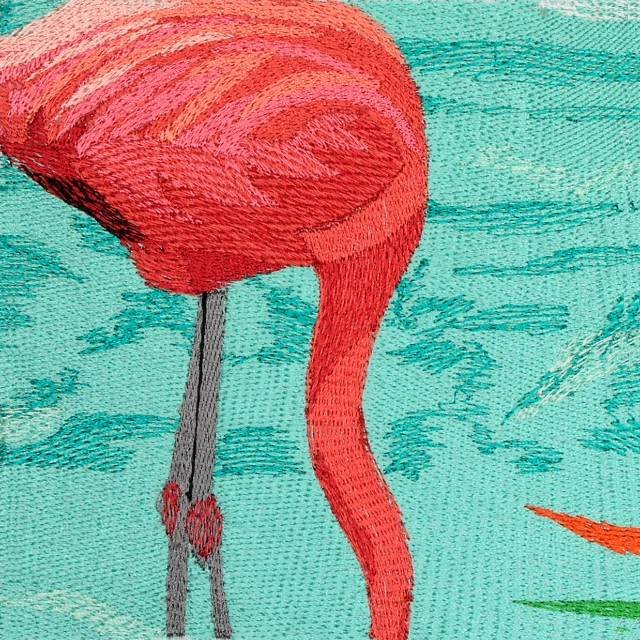 BFC0645 Window-Flamingo Paradise