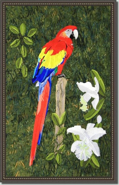 BFC0718 Large Scarlet Macaw