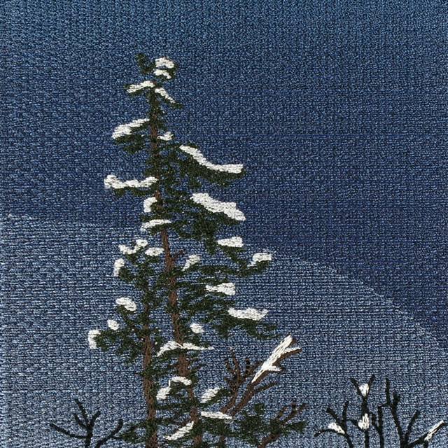 BFC0783 Window - Four Seasons - Winter Peace