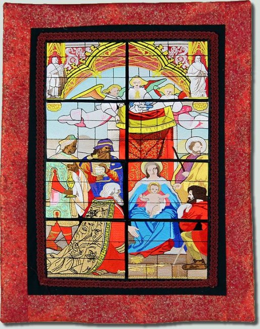 BFC0787 Stained Glass - Adoration of the Magi