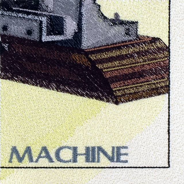 BFC0831 Window - Vintage Sewing Machine