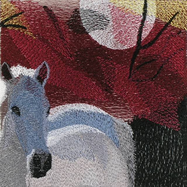 BFC0851 Window-Horses