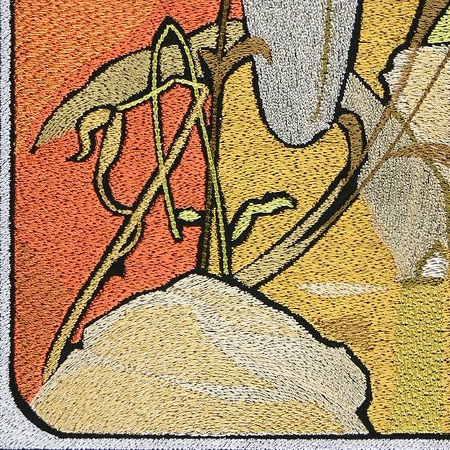 BFC0922 Stained Glass-Alphonse Mucha-Summer