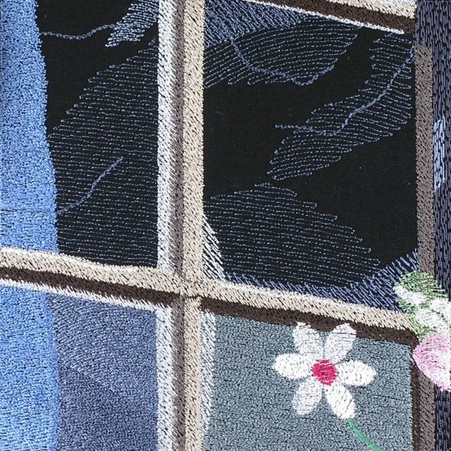 BFC0962 Window - Flowers by a Window II