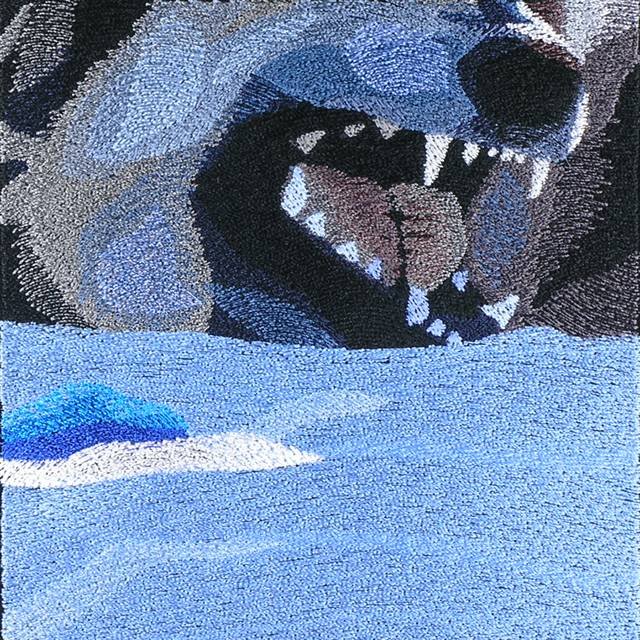 BFC0982 Window-Blue Wolf