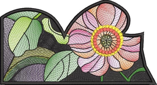 BFC2199 Stained Glass Mystery Picture