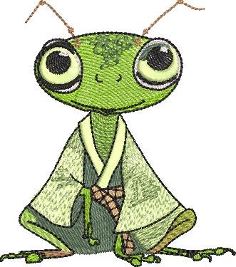 BFC2214 Busy Praying Mantises