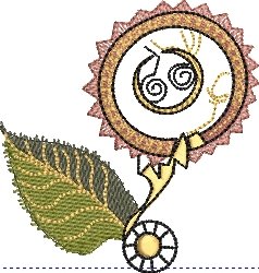 BFC2215 A Softened Steampunk Rose