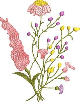 BFC2222 Graceful Florals Library