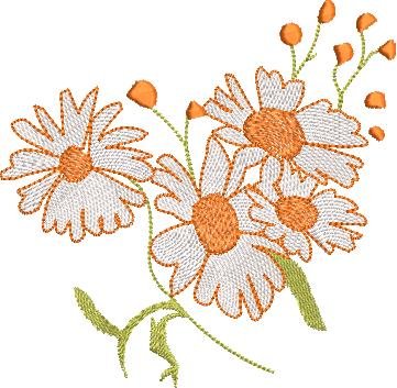 BFC2222 Graceful Florals Library
