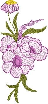 BFC2222 Graceful Florals Library