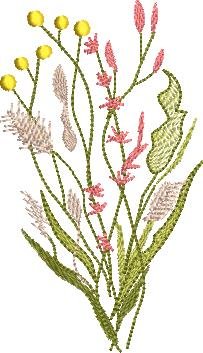 BFC2222 Graceful Florals Library