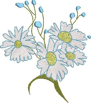 BFC2222 Graceful Florals Library