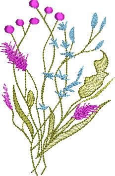 BFC2222 Graceful Florals Library