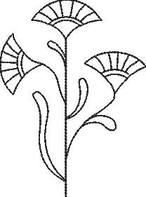 BFC2249 Art Deco Motifs & Frames