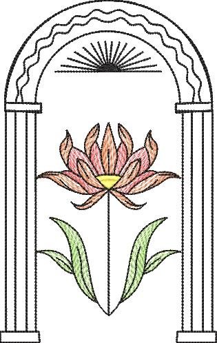 BFC2249 Art Deco Motifs & Frames