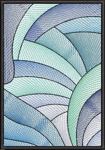 BFC2252 Waves of Color Quilt Blocks - Set 1