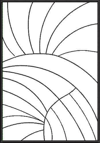 BFC2252 Waves of Color Quilt Blocks - Set 1