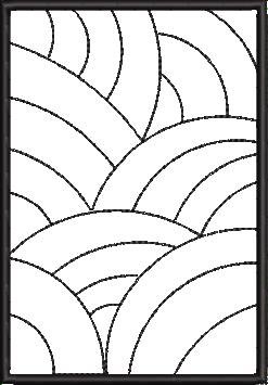 BFC2254 Waves of Color Quilt Blocks - Set 2