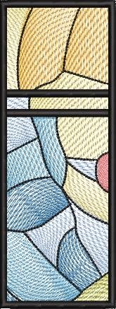 BFC2255 The Rose Stained Glass