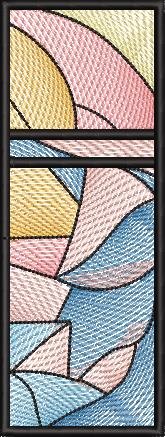 BFC2255 The Rose Stained Glass