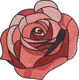 BFC2255 The Rose Stained Glass