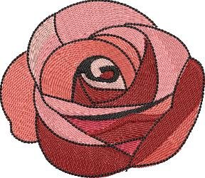 BFC2255 The Rose Stained Glass