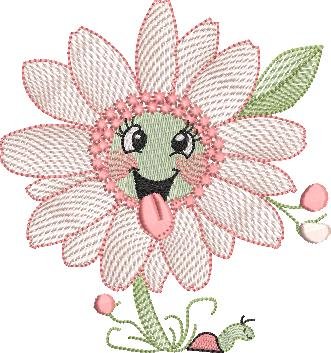 BFC2257 Silly Flowers