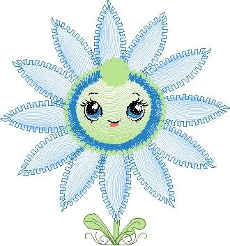 BFC2257 Silly Flowers