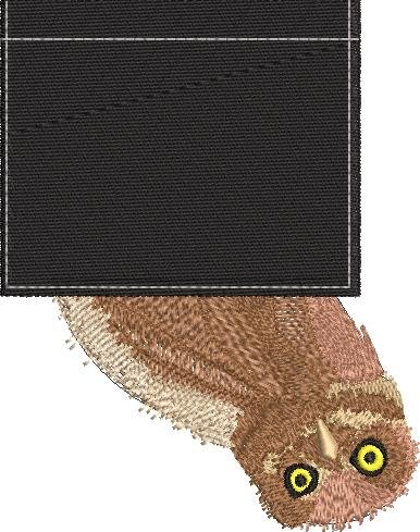 Owl Pocket Topper