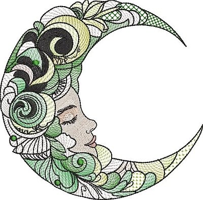 BFC32028 The Lady in the Moon