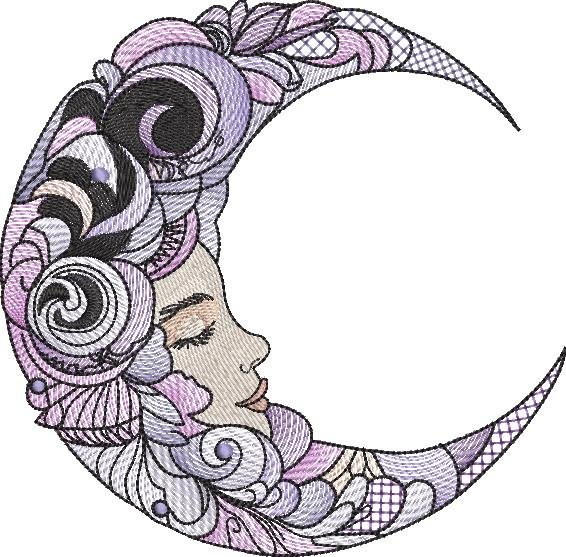 BFC32028 The Lady in the Moon
